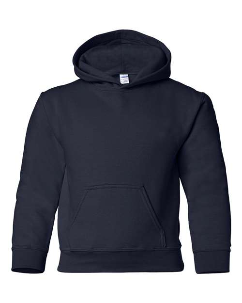 Gildan 18500B — Youth Heavy Blend™ Hooded Sweatshirt — Navy