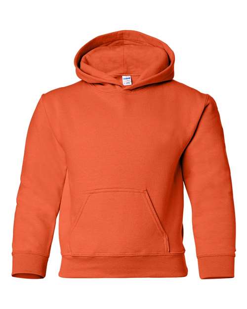Gildan 18500B — Youth Heavy Blend™ Hooded Sweatshirt — Orange