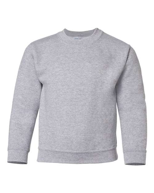 Gildan 18000B — Youth Heavy Blend™ Crewneck Sweatshirt — Sport Grey