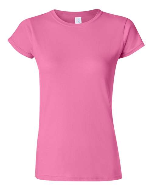 Gildan 64000L — Women's Softstyle® T-Shirt — Azalea