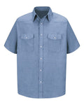 Red Kap SC24 — Men's Deluxe Western Style Short Sleeve Shirt — main view