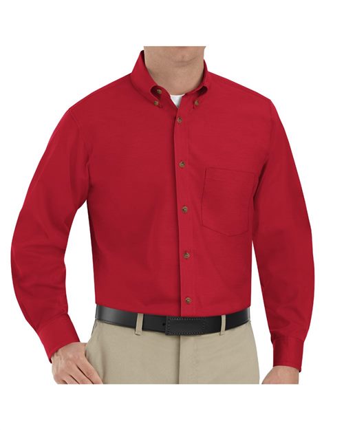 Red Kap SP90 — Men's Poplin Dress Shirt — main view