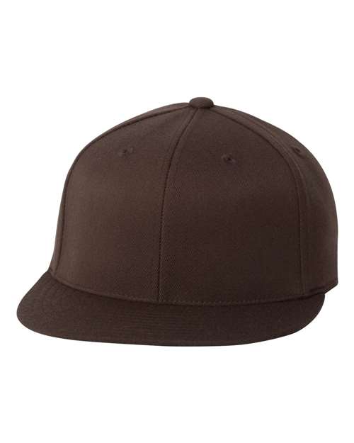 Flexfit 6210FF — 210® Flat Bill Cap — Brown