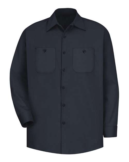 Red Kap SC30 — Men's Cotton Uniform Shirt — Dark Navy