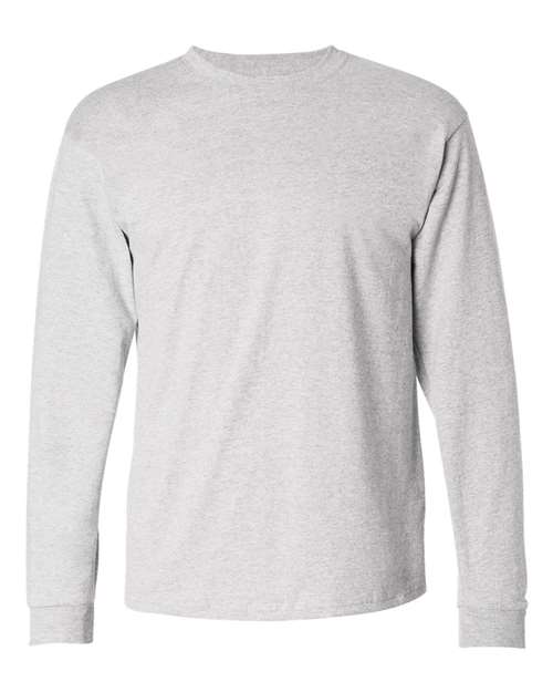 Hanes 5586 — Authentic Long Sleeve T-Shirt — Ash