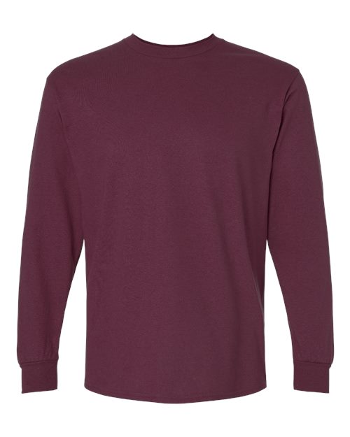 Gildan 2400 — Unisex Ultra Cotton® Long Sleeve T-Shirt — Maroon