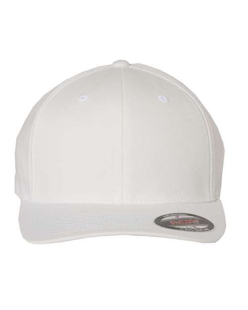 Flexfit 5001 — V-Flexfit® Cotton Twill Cap — White