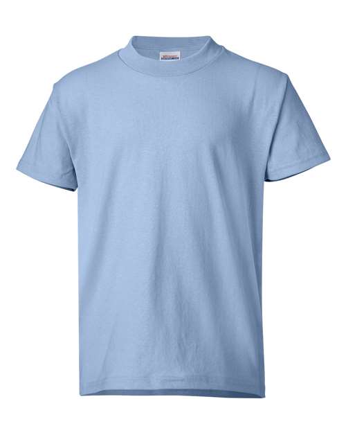 Hanes 5370 — Youth EcoSmart® T-Shirt — Light Blue