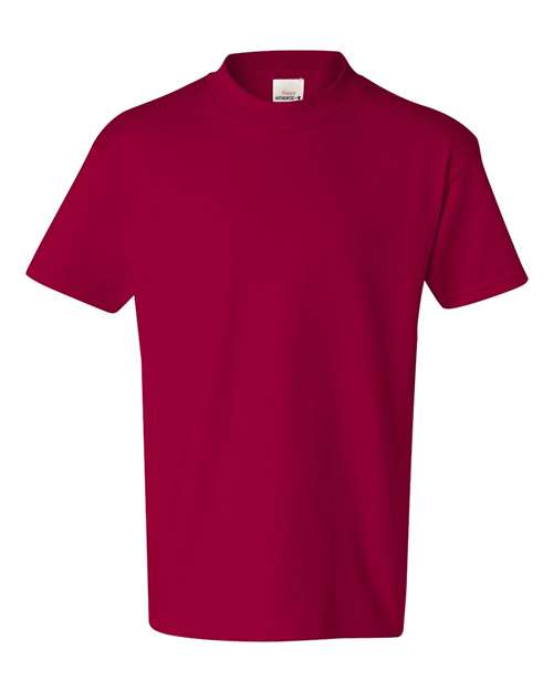Hanes 5450 — Youth Authentic T-Shirt — Deep Red