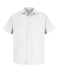 Red Kap SP26 — Men's Specialized Short Sleeve Pocketless Work Shirt — main view