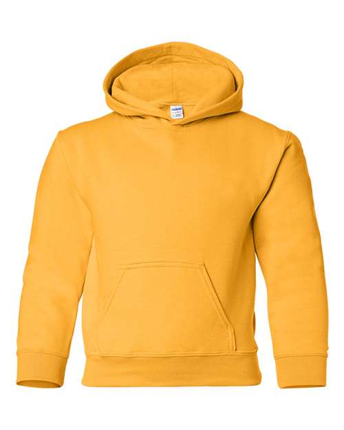 Gildan 18500B — Youth Heavy Blend™ Hooded Sweatshirt — Gold