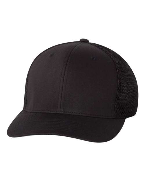 Flexfit 6511 — Trucker Cap — Black
