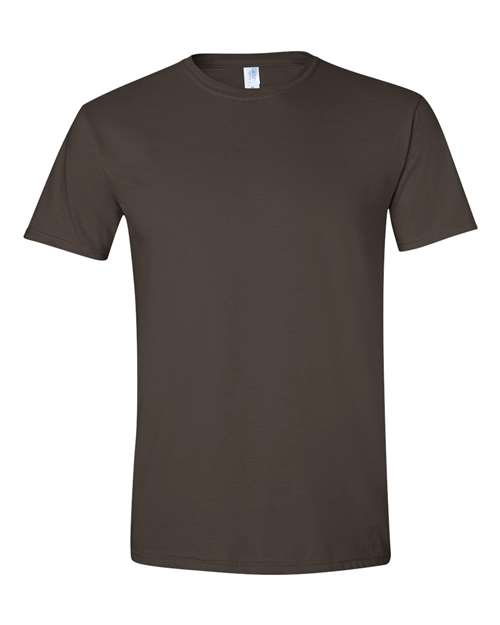 Gildan 64000 — Unisex Softstyle® T-Shirt — Dark Chocolate