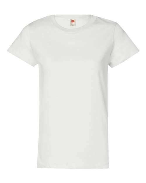 Hanes 5680 — Women's Essential-T T-Shirt — White