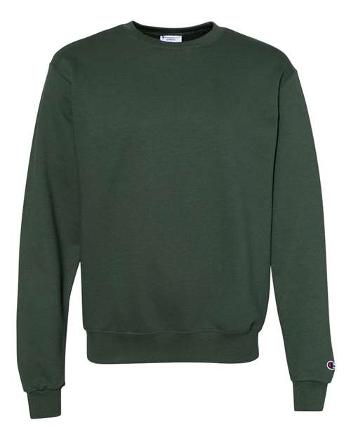 Champion S600 — Unisex Powerblend® Crewneck Sweatshirt — Dark Green