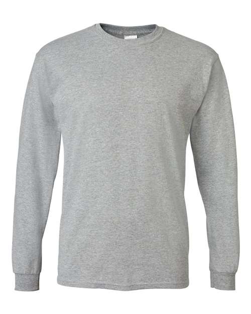 Gildan 8400 — Unisex DryBlend® 50/50 Long Sleeve T-Shirt — Sport Grey