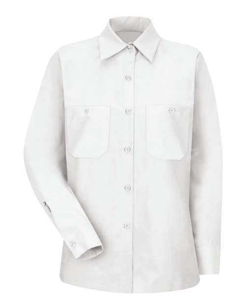 Red Kap SP13 — Women's Industrial Work Shirt — White
