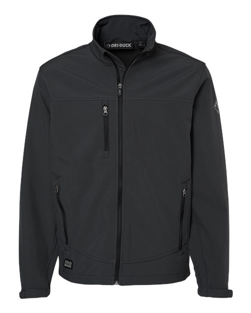 DRI DUCK 5350 — Men's Motion Soft Shell Jacket — Charcoal