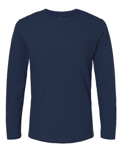 Gildan 64400 — Unisex Softstyle® Long Sleeve T-Shirt — Navy