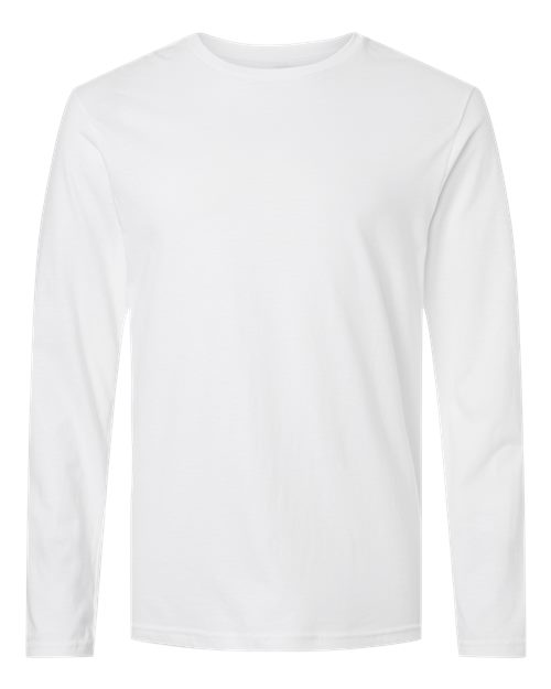 Gildan 64400 — Unisex Softstyle® Long Sleeve T-Shirt — White