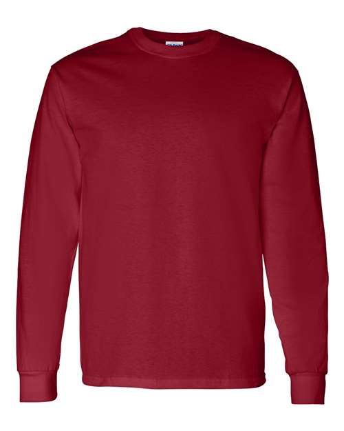 Gildan 5400 — Unisex Heavy Cotton™ Long Sleeve T-Shirt — Garnet