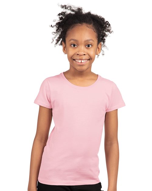 Next Level 3710 — Girls’ Cotton Princess T-Shirt — main view