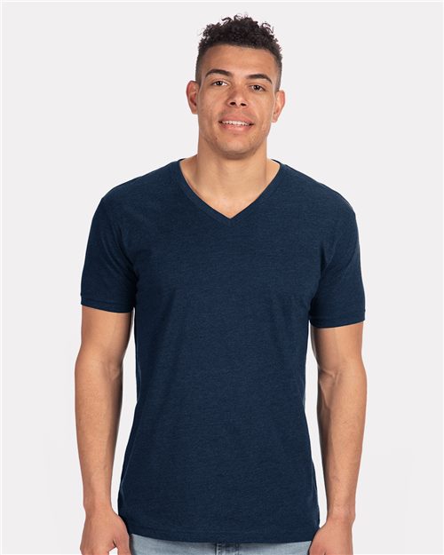 Next Level 6240 — Men's CVC V-Neck T-Shirt — main view