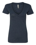 Next Level 6640 — Women’s CVC Deep V-Neck T-Shirt — main view