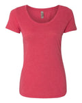 Next Level 6730 — Women’s Triblend Scoop Neck T-Shirt — main view