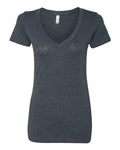 Next Level 6740 — Women’s Triblend Deep V-Neck T-Shirt — main view