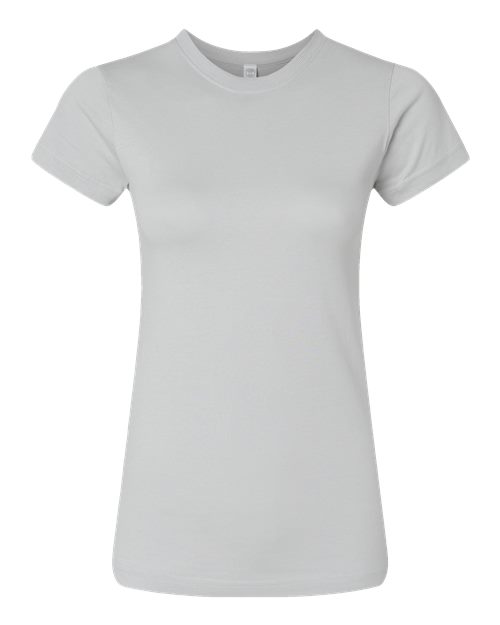 LAT 3616 — Women's Fitted Fine Jersey Tee — Silver