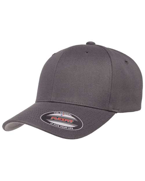 Flexfit 6477 — Wool-Blend Cap — Grey