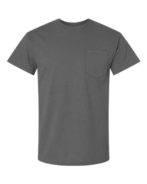 Gildan 2300 — Unisex Ultra Cotton® Pocket T-Shirt — Charcoal