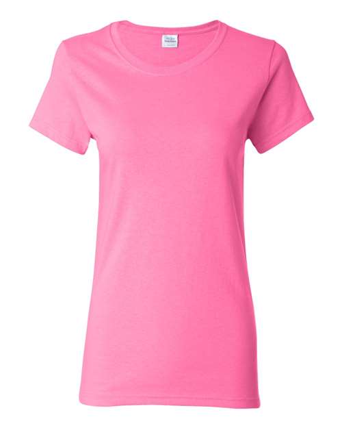 Gildan 5000L — Women's Heavy Cotton™ T-Shirt — Azalea