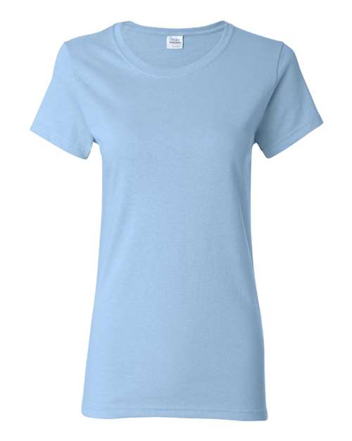 Gildan 5000L — Women's Heavy Cotton™ T-Shirt — Light Blue