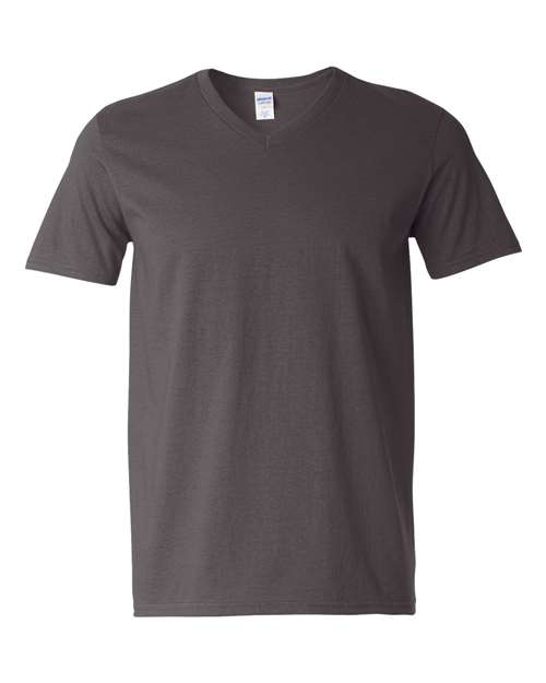 Gildan 64V00 — Unisex Softstyle® V-Neck T-Shirt — Charcoal