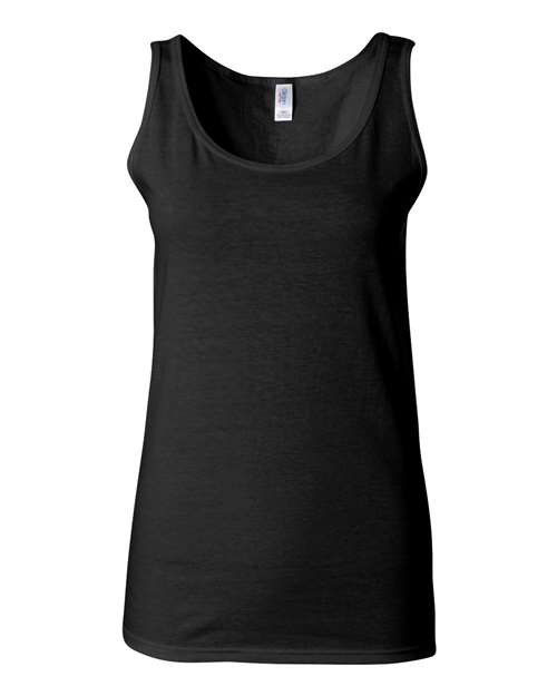 Gildan 64200L — Women's Softstyle® Tank Top — Black