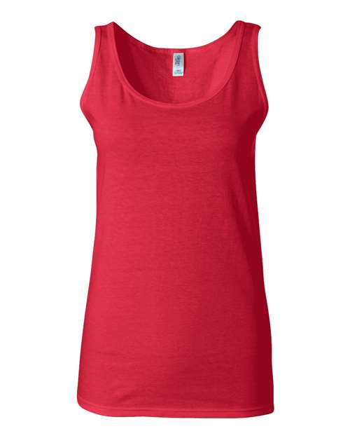 Gildan 64200L — Women's Softstyle® Tank Top — Cherry Red