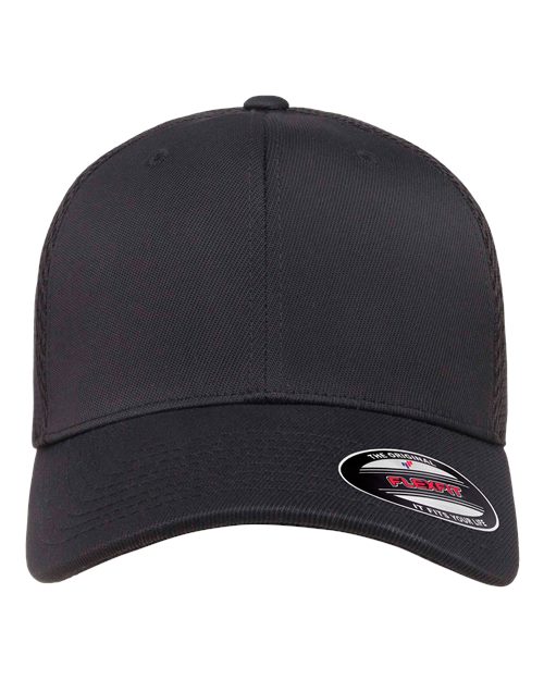 Flexfit 6533 — Ultrafiber Mesh Cap — Black