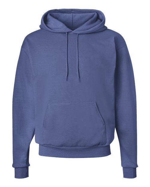 Hanes P170 — Unisex EcoSmart® Hooded Sweatshirt — Denim Blue