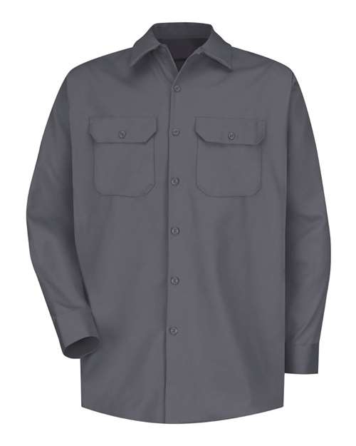 Red Kap SC70 — Men's Deluxe Heavyweight Cotton Shirt — Charcoal