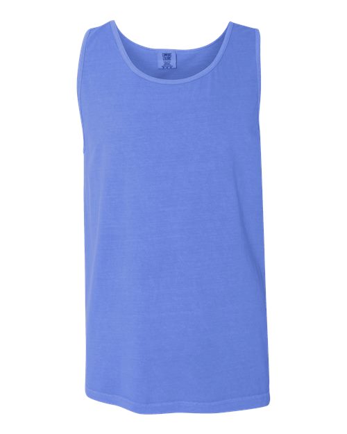 Comfort Colors 9360 — Unisex Garment-Dyed Heavyweight Tank Top — Flo Blue