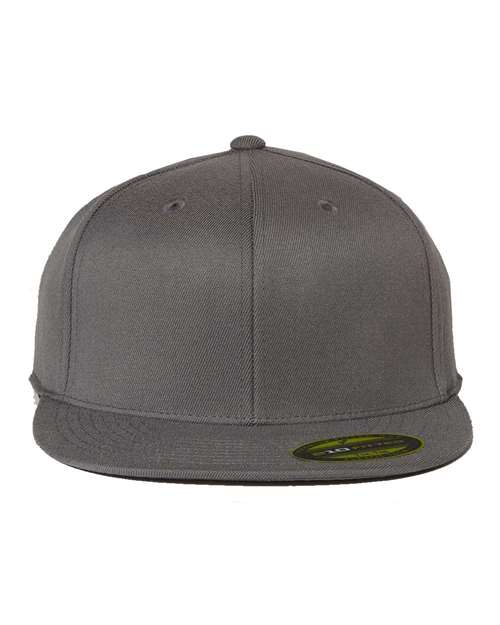 Flexfit 6210FF — 210® Flat Bill Cap — Dark Grey