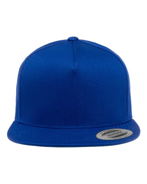 YP Classics 6007 — Five-Panel Cotton Twill Snapback Cap — Royal Blue