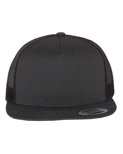 YP Classics 6006 — Classic Five-Panel Trucker Cap — Charcoal