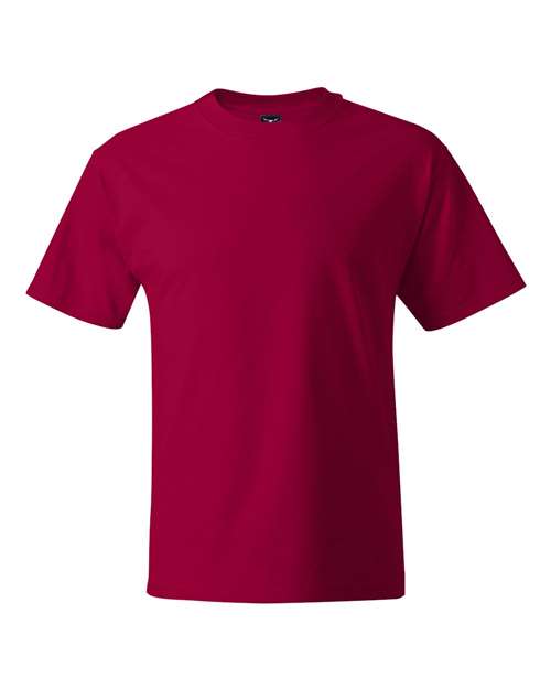 Hanes 518T — Beefy-T® Tall T-Shirt — Deep Red