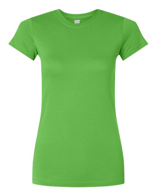 LAT 3616 — Women's Fitted Fine Jersey Tee — Apple