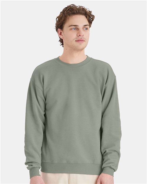 Hanes P160 — Unisex EcoSmart® Crewneck Sweatshirt — main view