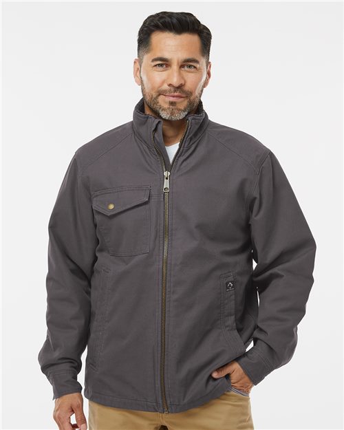 DRI DUCK 5037 — Men's Endeavor Canyon Cloth™ Canvas Jacket with Sherpa Lining — main view
