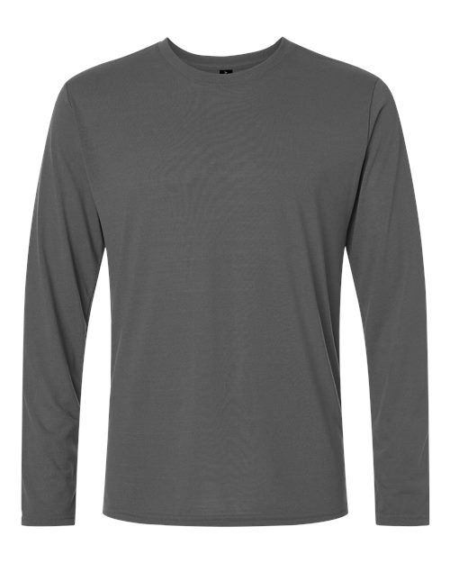 Gildan 42400 — Unisex Performance® Long Sleeve T-Shirt — Charcoal